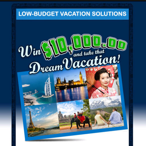 Looking For Low-Budget Vacation Solutions? WELL LOOK NO FURTHER!