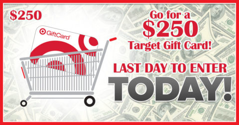 Last Day To Enter For A $250 Target Gift Card!