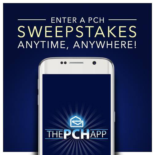 Enter A PCH Sweepstakes Anytime, Anywhere!