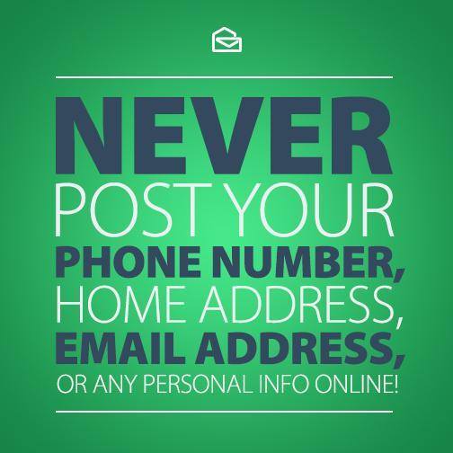 Help Stop Scammers: Never Post Your Personal Info Online!