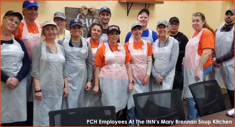 2018 Year of Giving – PCH Employees At The INN’s Mary Brennan Soup Kitchen