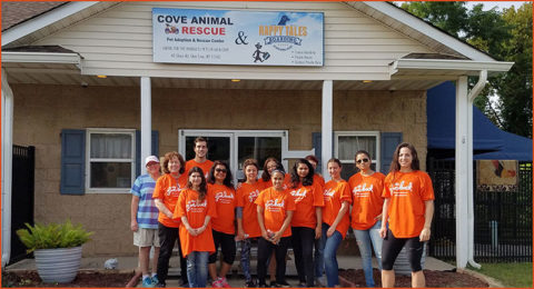 2018 Year of Giving – PCH Employees Help Glen Cove Animal Shelter