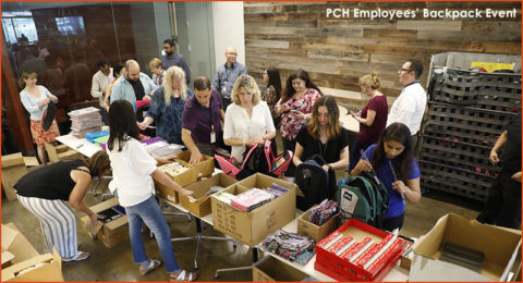 2018 Year of Giving – PCH Employees’ Backpack Event