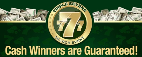 The PCHSearch&Win Triple 7s Event Starts NOW!