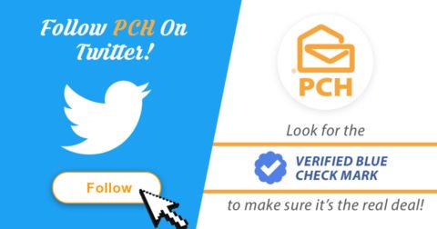 Follow PCH On Twitter!