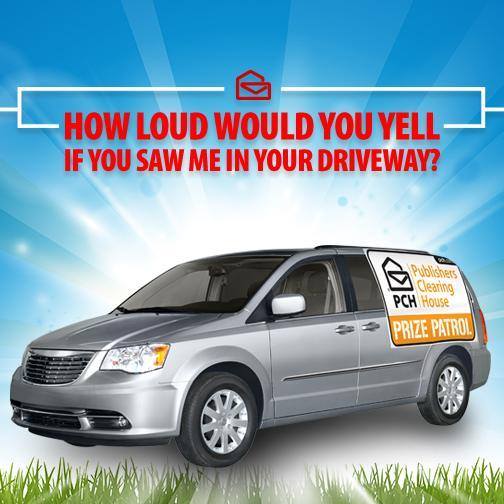 How Loud Would You Yell If You Won A PCH SuperPrize?