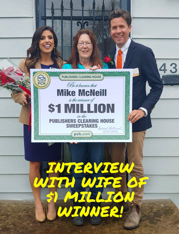 Interview with a $1,000,000 PCH Winner!