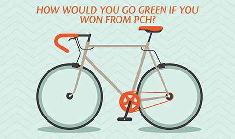 How Would You Go Green If You Won For Life from PCH?