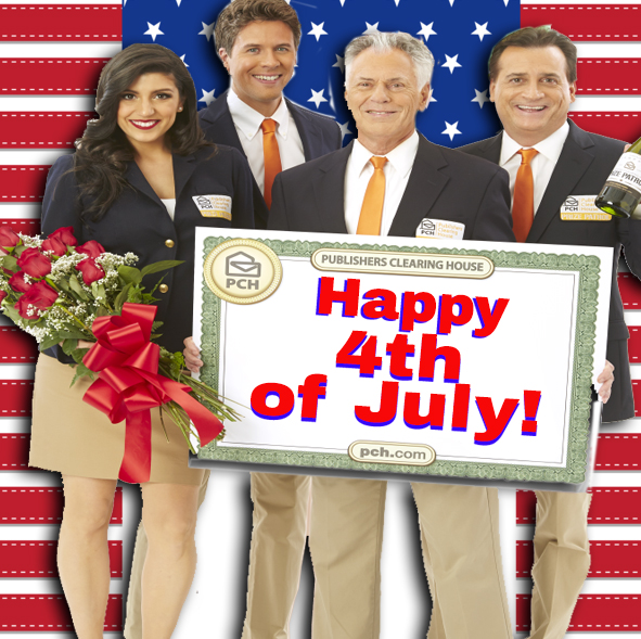 Happy “Fourth” from PCH, America’s “Yankee Doodle Sweepstakes”!