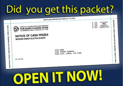Activate your Activation Code at www.pch.com/actnow for a HUGE PCH CASH PRIZE!