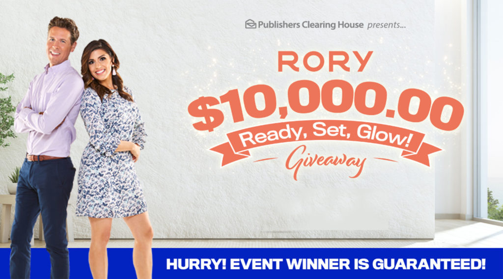 $10,000.00 Rory Sweepstakes
