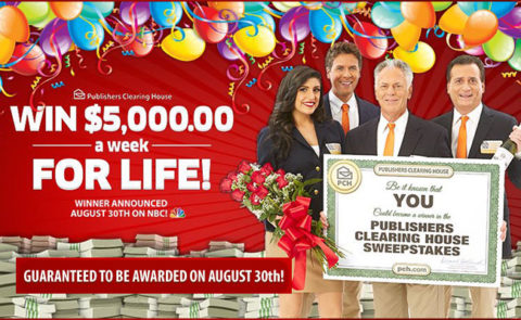 $5,000.00 A Week For Life Is Guaranteed To Be Awarded!