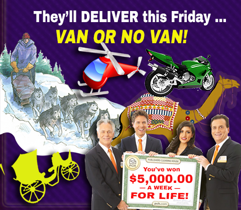 What Other Unusual Method of Delivery Should The Prize Patrol Take?