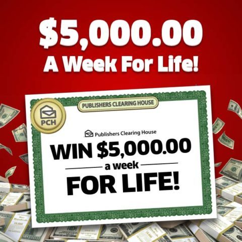 Five Ways Your Life Could Change With $5,000.00 A Week For Life!