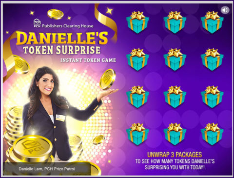 SCORE UP TO 50,000 TOKENS WITH DANIELLE’S TOKEN SURPRISE