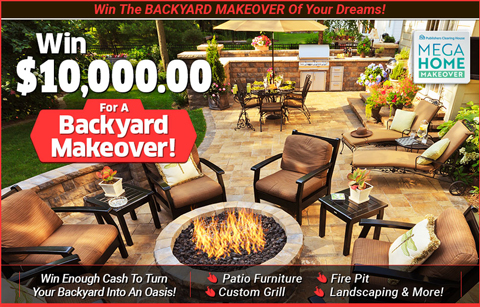 Your PCH Schedule – New Sweepstakes For October – Backyard Makeover!