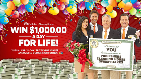 Win $1,000.00 A Day For Life