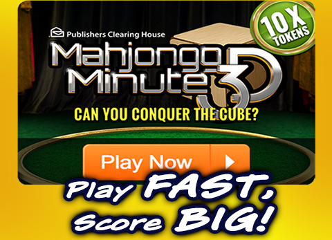 Play 3D Mahjongg Online, Publishers Clearing House