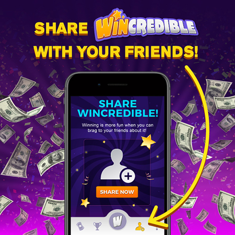 How To Share Wincredible With Your Friends!