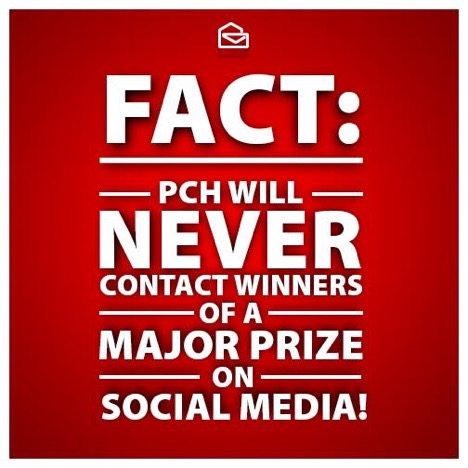 The Prize Patrol NEVER Contacts Winners On Social Media
