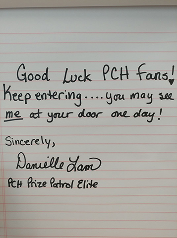 PCH Prize Patrol Elite Team Member Has A Special Message For Fans!