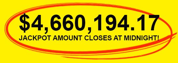 JUST HOURS LEFT TO GET IN TO WIN TONIGHT’S LOTTO POWERPRIZE!