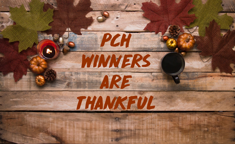 #WinnerWednesday: PCH Winners Are Thankful for Their Prizes!