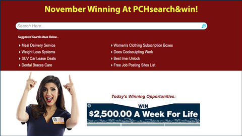 NOVEMBER WINNING AT PCHSEARCH&WIN – A TIME TO BE GRATEFUL