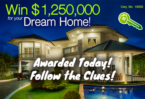 Who Will Win the $1.25 Million Dream Home Prize Today? Follow The Clues!