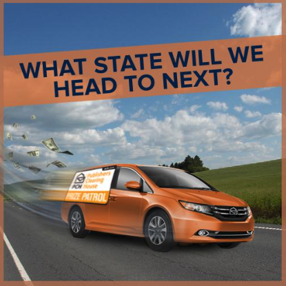 What State Will the PCH Prize Patrol Head to Next?