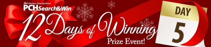 PCHSearch&Win’s 12 Days of Winning – Day 5