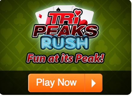 SCORE! Today’s Tournament Game is Tri Peaks Rush!
