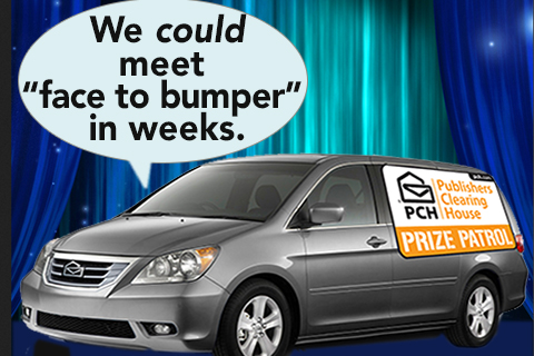 Meet “Winnie”, the PCH Prize Patrol Van!