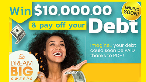 New Sweepstakes for February – Pay Off Your Debt Sweepstakes