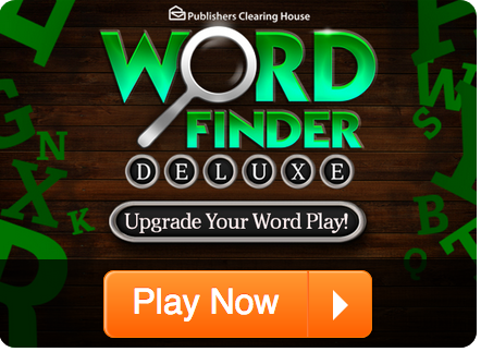 Today’s Game Tournament Is WORD FINDER DELUXE