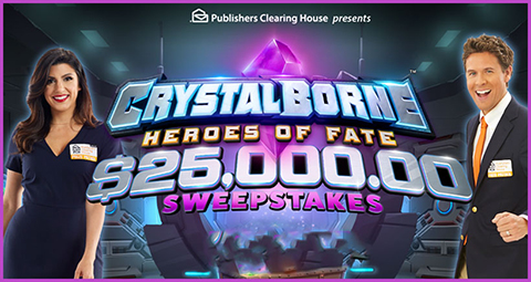 New Sweepstakes for May – $25,000.00 Crystalborne