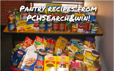 Looking for Pantry Recipes? Takeout/Delivery Near You? Try PCHSearch&Win!