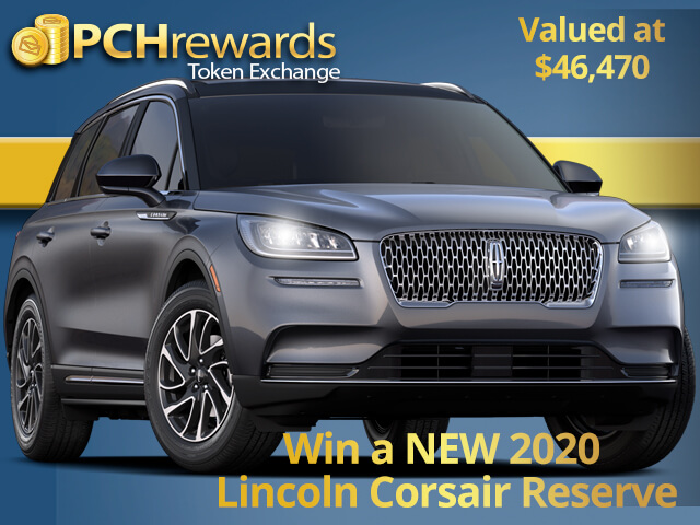 What To Enter For Now? PCHRewards 2020 Lincoln Corsair!