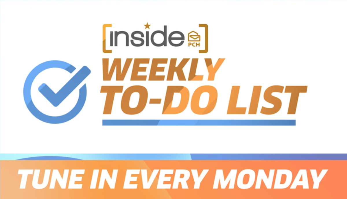 Matt Steps in for the Weekly To-Do List of New PCH Sweepstakes!