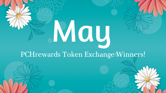 Check Out The PCHrewards Token Exchange Winners Of May!