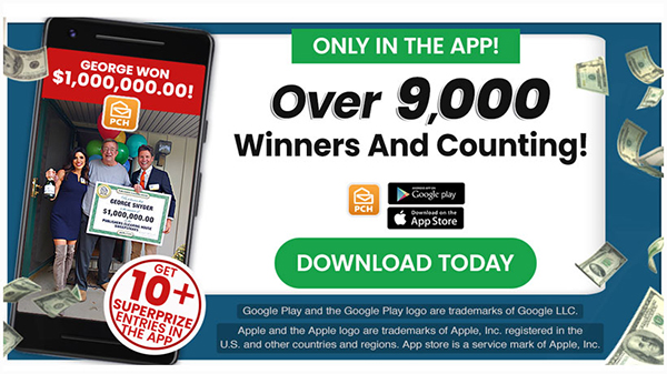 PCH App – Winners Every Day