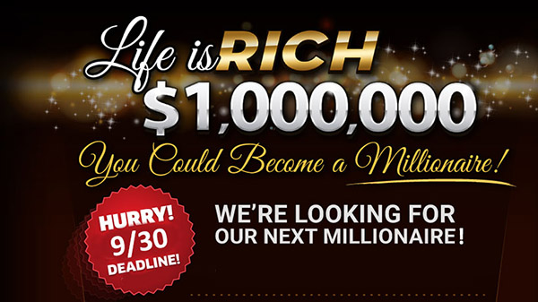 Your PCH Schedule – PCHLOTTO LIFE IS RICH EVENT!