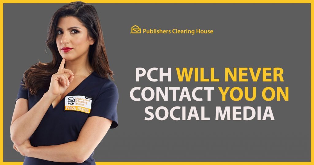 PCH Will Never Contact You On Social Media
