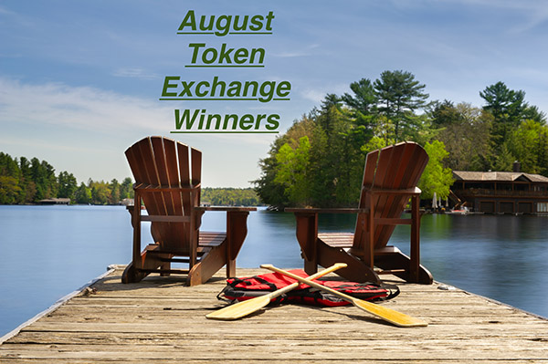 Congrats August Token Exchange Winners!