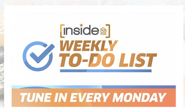 It’s Monday! New Weekly To-Do List Episode!
