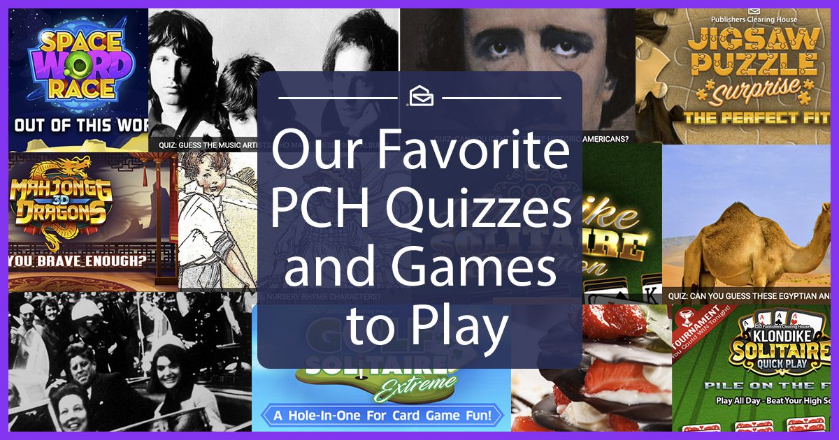 Our Favorite PCH Quizzes and Games to Play
