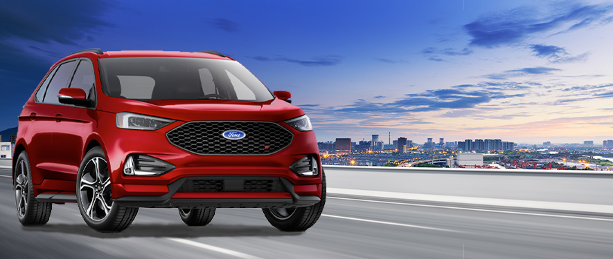 Weekly Grand Prize: Ford Edge ST in Rapid Red!