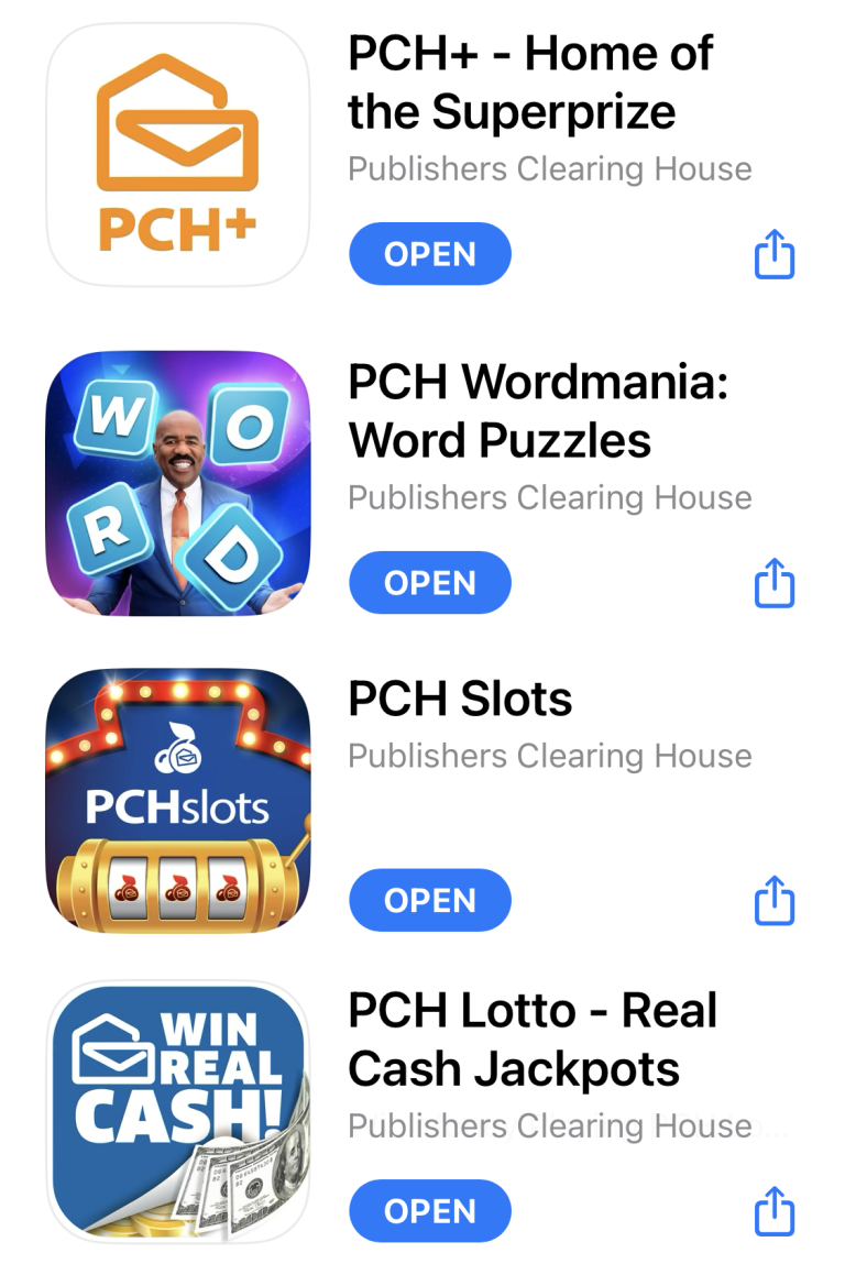 A Tour of the Official PCH Apps – PCH Blog