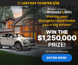 PCH Answer&Win