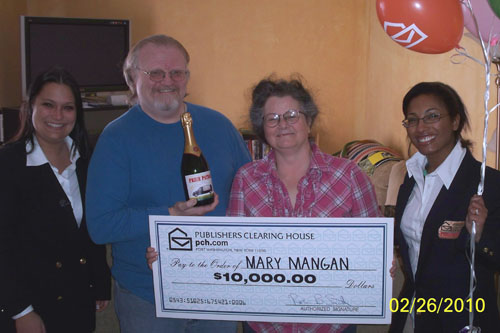 PCH Cash Sweepstakes Winner M Magnan